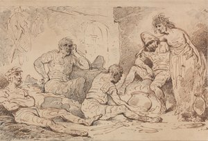Banditti af Thomas Rowlandson
